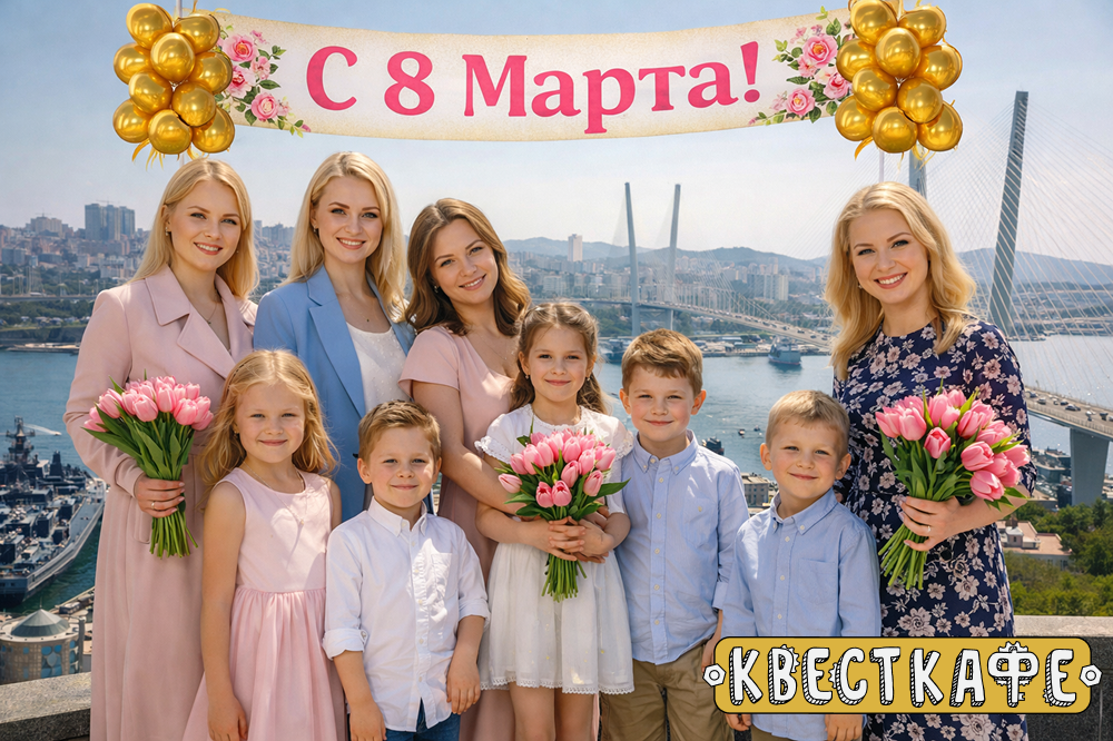Праздник 8 марта во Владивостоке